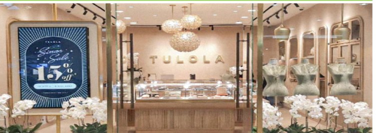 A Tulola boutique store interior